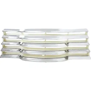 Grille Assembly - Chrome with Ivory Bars - 47-53 Chevy Pickup Truck Suburban - Image 2 of 5