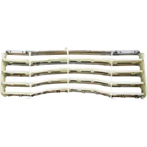 Grille Assembly - Chrome with Ivory Bars - 47-53 Chevy Pickup Truck Suburban - Image 3 of 5