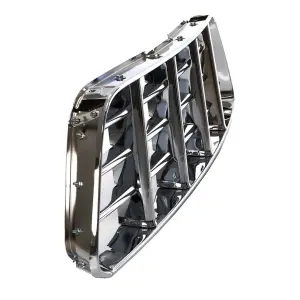 Grille Assembly - Chrome - 55-56 Chevy Pickup Truck Suburban - Image 4 of 4