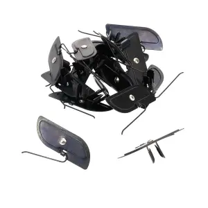 Side Molding Set - 12pcs with clips - 67-68 Chevy GMC CK Fleetside Shortbed Pickup - Image 2 of 6