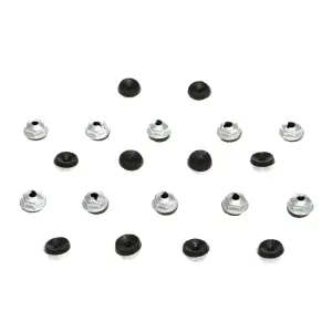 Side Molding Set - 12pcs with clips - 67-68 Chevy GMC CK Fleetside Shortbed Pickup - Image 4 of 6