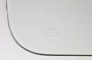 Back Glass - Center - Clear - 47-55 Chevy GMC Pickup - Image 2 of 2
