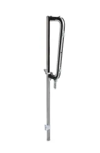Vent Window Assembly - LH - Clear Glass - Chrome Frame - 60-63 Chevy GMC C/K Pickup Truck Suburban - Image 2 of 3