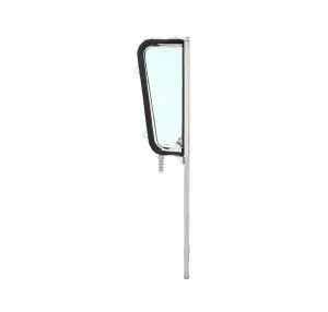 Vent Window Assembly - LH - Green Tint Glass - Chrome Frame - 60-63 Chevy GMC C/K Pickup Truck Suburban - Image 3 of 3