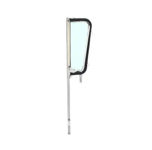 Vent Window Assembly - LH - Green Tint Glass - Chrome Frame - 60-63 Chevy GMC C/K Pickup Truck Suburban - Image 1 of 3