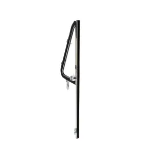 Vent Window Assembly - RH - Clear Glass - Chrome Frame - 64-66 Chevy GMC C/K Pickup Truck Suburban - Image 2 of 3