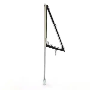 Vent Window Assembly - LH - Clear Glass - Chrome Frame - 68-72 Chevy GMC CK Pickup Truck Blazer Jimmy Suburban - Image 1 of 4