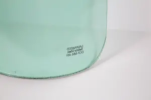 Back Glass - Corner - Green Tint - RH - 47-55 Chevy GMC Truck - Image 3 of 3