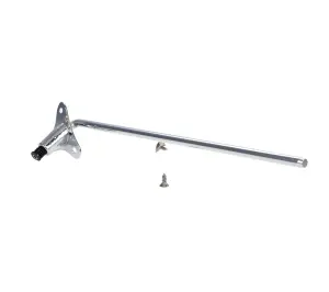 Sunvisor Bracket - Chrome - LH - 54-55 Chevy GMC Pickup Truck Suburban (with screws) - Image 3 of 3