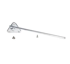 Sunvisor Bracket - Chrome - RH - 55-59 Chevy GMC Pickup Truck Suburban (with screws) - Image 2 of 3
