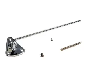 Sunvisor Bracket - Chrome - LH or RH - 67-72 Chevy GMC CK Pickup Truck - Image 1 of 3