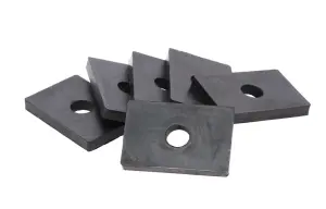 1948 Chevy Fullsize Truck Bed Mount Pads - 6 pc Set - 47-53 Chevy GMC Short Bed Pickup Truck