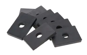 Bed Mount Pads - 8 pc Set - 47-53 Chevy GMC Long Bed Pickup; 54-87 Chevy GMC Short Bed Pickup Truck - Image 2 of 3