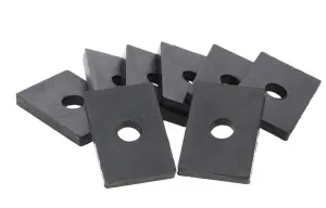 1961 Chevy K30 Pickup Bed Mount Pads - 8 pc Set - 47-53 Chevy GMC Long Bed Pickup; 54-87 Chevy GMC Short Bed Pickup Truck