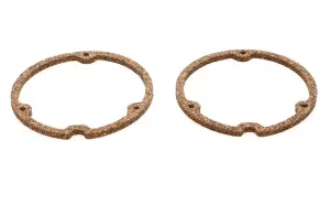 Tail Lamp Lens Gaskets - Cork - Pair - 58-59 Chevy GMC Fleetside Pickup Truck - Image 1 of 3