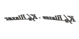 Fender Emblems - Pair - K5 Blazer - 69-72 Chevy Blazer - Image 3 of 3