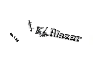 Fender Emblems - Pair - K5 Blazer - 69-72 Chevy Blazer - Image 2 of 3