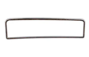 Glove Box Door Trim - Chrome/Woodgrain - 73-79 Ford Truck; 78-79 Bronco - Image 1 of 3