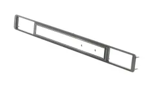 Dash Molding Air Vent Bezel - w/ AC - Brushed / Black - 78-80 Chevy GMC C/K Truck Blazer Jimmy Suburban - Image 2 of 3