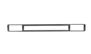 Dash Molding Air Vent Bezel - w/ AC - Brushed / Black - 78-80 Chevy GMC C/K Truck Blazer Jimmy Suburban - Image 1 of 3