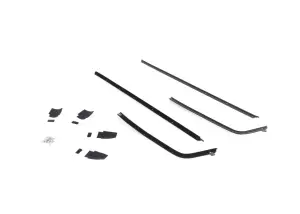 Outer Beltline Window Felt Set - 70-72 Chevelle 2 Dr Coupe - Image 2 of 3