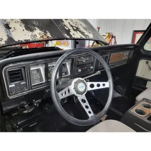 Dash Bezel - Black - with AC - 73-79 Ford F100 F150 F250 F350 Truck 78-79 Bronco - Image 3 of 6