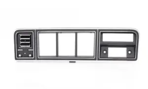 1978 Ford Bronco Dash Bezel - Black - with AC - 73-79 Ford F100 F150 F250 F350 Truck 78-79 Bronco