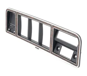 Dash Bezel - Chrome/Woodgrain - without A/C - 73-79 Ford Truck; 78-79 Bronco - Image 2 of 3