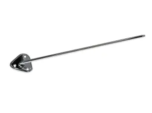 Sun Visor Bracket - Chrome - LH - 73-91 Chevy GMC Pickup Truck Blazer Jimmy - Image 1 of 3