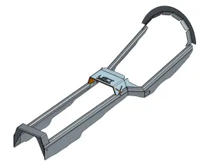 Transmission Tunnel Perimeter Frame - 66-70 Dodge Plymouth B-Body - Image 4 of 8