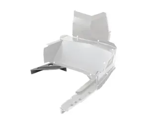 Torque Box Lower To Crossmember Support Gusset Plate - LH - 68-71 Fairlane Torino - Image 4 of 4