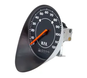 Speedometer - 0-120 mph - w/o Rallye Gauges - 70-74 Barracuda Challenger - Image 2 of 3