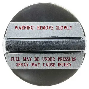 Gas Cap - Chrome - Vented - 71-76 Dodge Plymouth A-Body; 73-78 Chevy GMC C/K Fleetside Pickup Truck Blazer Jimmy Suburban (with ECS or EEC) - Image 1 of 3