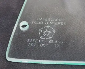 Quarter Glass - Clear - LH - 68-70 Plymouth B-Body 2-Door Sedan (Post) - Image 3 of 3