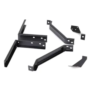 Rear Bumper Bracket Set - 6 pcs - 55-58 Chevy GMC Cameo Pickup Truck - Image 2 of 3