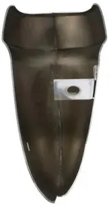 Rear Chrome Bumper End - RH - 55-58 Chevy GMC Cameo Pickup Truck - Image 3 of 3