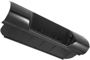 Rear Center Bumper Assembly - w/ Inner Pan & Hinge - 55-58 Chevy GMC Cameo Pickup Truck - Image 4 of 5