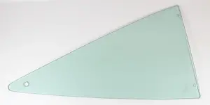Quarter Glass - Green Tint - RH - 68-70 Plymouth B-Body 2-Door Sedan (Post) - Image 1 of 3