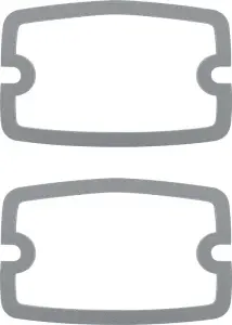 Park Lamp Lens Gaskets - Pair - 73-76 Plymouth A-Body - Image 2 of 2