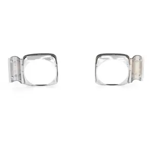 Headlamp Bezels - Black - Pair - 68 Chevy II Nova SS - Image 3 of 5