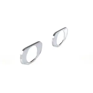 Headlamp Bezels - Chrome - Pair - 62 Chevy CK Pickup Truck  Suburban - Image 4 of 4