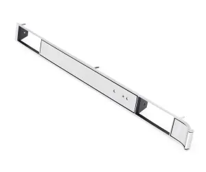 Dash Molding Air Vent Bezel - with AC - Brushed Aluminum - 81-91 Chevy GMC CK Truck Blazer Jimmy Suburban - Image 2 of 4