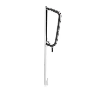 Vent Window Assembly - RH - Clear Glass - Chrome Frame - 55-59 Chevy GMC Pickup Truck Suburban - Image 2 of 4