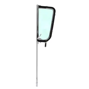 Vent Window Assembly - LH - Green Tinted Glass - Chrome Frame - 55-59 Chevy GMC Pickup Truck Suburban - Image 4 of 4