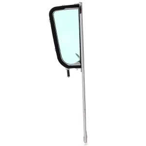 Vent Window Assembly - LH - Green Tinted Glass - Chrome Frame - 55-59 Chevy GMC Pickup Truck Suburban - Image 2 of 4