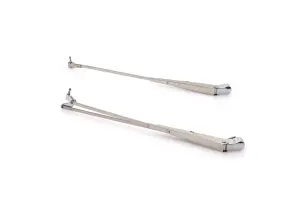 Wiper Arms - Silver Pair - 70-74 Barracuda Challenger - Image 2 of 3