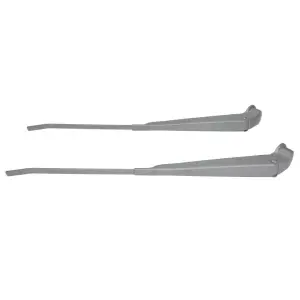Wiper Arms - Silver Pair - Convertible - 62-67 Chevy II Nova Coupe 67-69 Camaro Firebird - Image 1 of 4