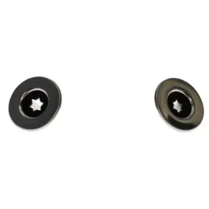 Door Lock Ferrules - Pair - 73-90 All GM Cars - Image 1 of 3