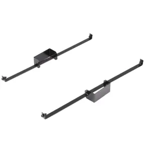 Rear Bedside Front and Rear Vertical Braces - Pair - 55-58 Chevy GMC Cameo Truck - Image 3 of 7