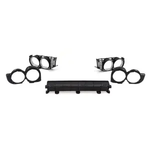 Upper Grille Set - 5pcs - 71-72 Satellite Sebring Plus Road Runner GTX 2-door - Image 3 of 4